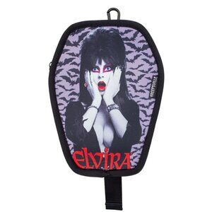 New Elvira Bats Coffin Clip Pouch Clip To Bag Or Belt Mistress of the Dark Goth